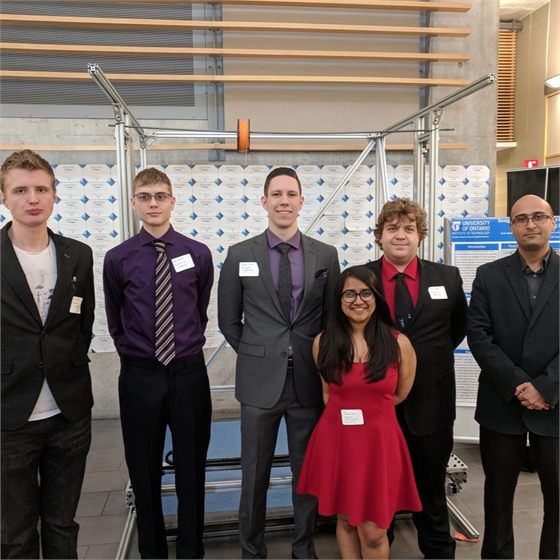 Capstone Exhibition Day, Ontario Tech University, April 2018